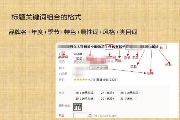 淘宝标题里什么是属性词？属性词的特质是什么？