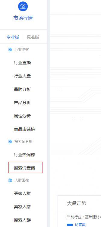 淘宝标准版搜索词查询软件是什么？
